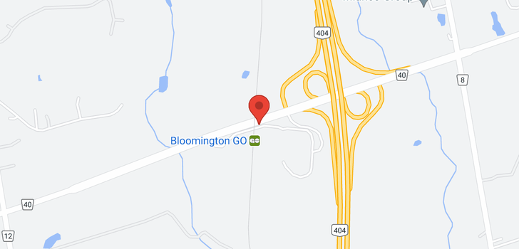 map of 1 BLOOMINGTON HOME N